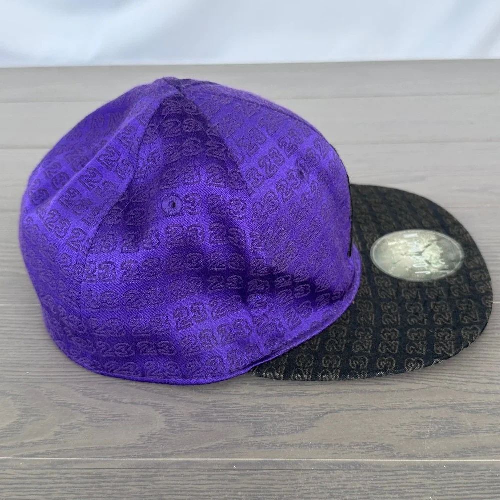Jordan Kids Jumpman 23 Monogram Snapback Hat‎ Purple Black 4-7 1U81-610 312